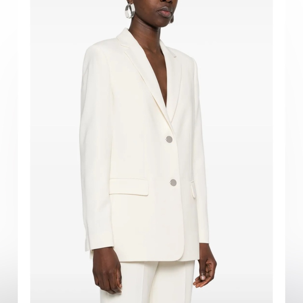 Theory Cream Two-Button Blazer - image 2